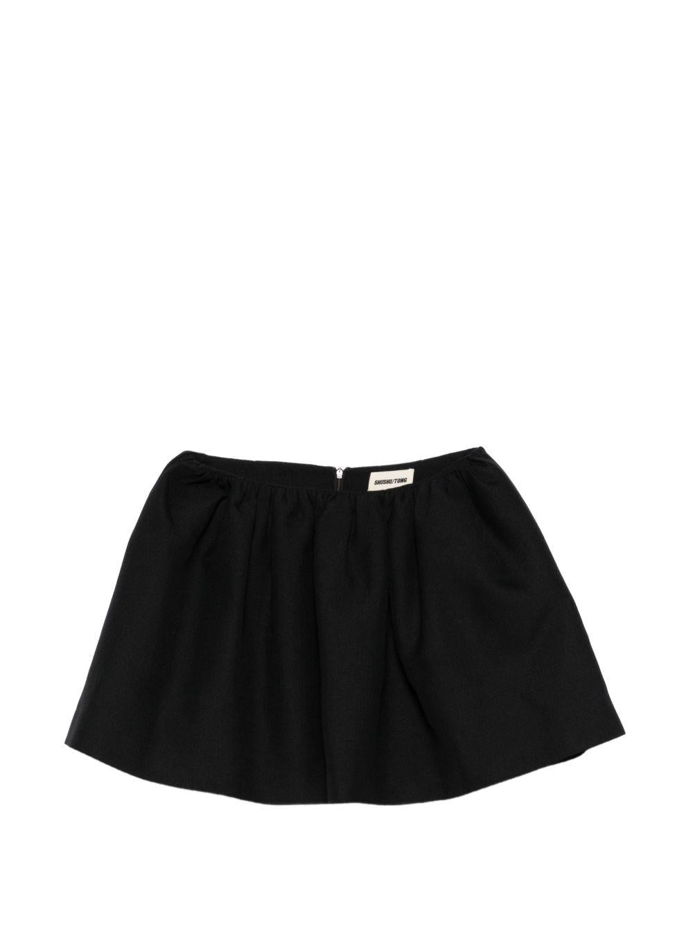 Minigonna svasata in blu Shushu/tong - donna 
