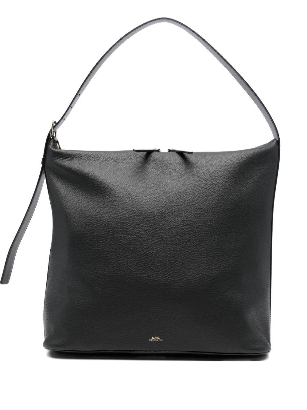 Borsa a spalla Vera grande in nero 