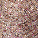 Minigonna con decorazione in rosa Self-Portrait - donna 