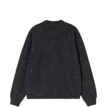 Felpa painter con logo in nero carhartt wip - uomo 