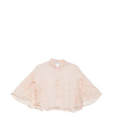 Blusa con ruches in beige Maxmara - donna 