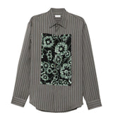 Camicia a righe caper in grigio Dries van noten - donna 