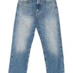Jeans dritti in cotone in blu R13 - donna 