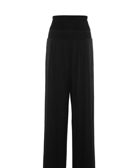 Pantalone dao a gamba dritta in nero Eres - donna 