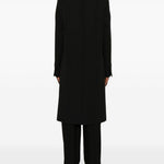 Cappotto sartoriale monopetto in nero Toteme - donna 