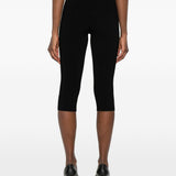 Pantaloni capri a coste in nero Magda butrym - donna 