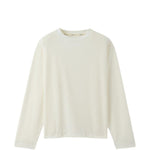T-shirt Rond Carré a maniche lunghe in bianco Jacquemus - uomo 