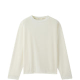 T-shirt Rond Carré a maniche lunghe in bianco Jacquemus - uomo 