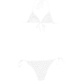 Bikini decorato con cristalli in bianco Oséree - donna 