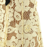 Abito midi in pizzo in giallo Self-Portrait - donna 