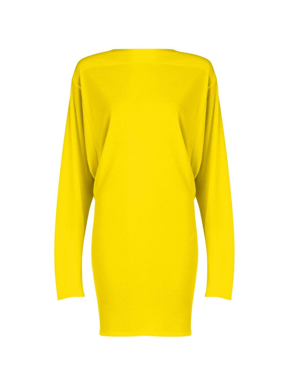 Abito con dettagli cut-out la robe mistral in giallo Jacquemus - donna 