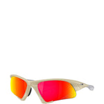 Occhiali da sole suture jacket in bianco Oakley - unisex 
