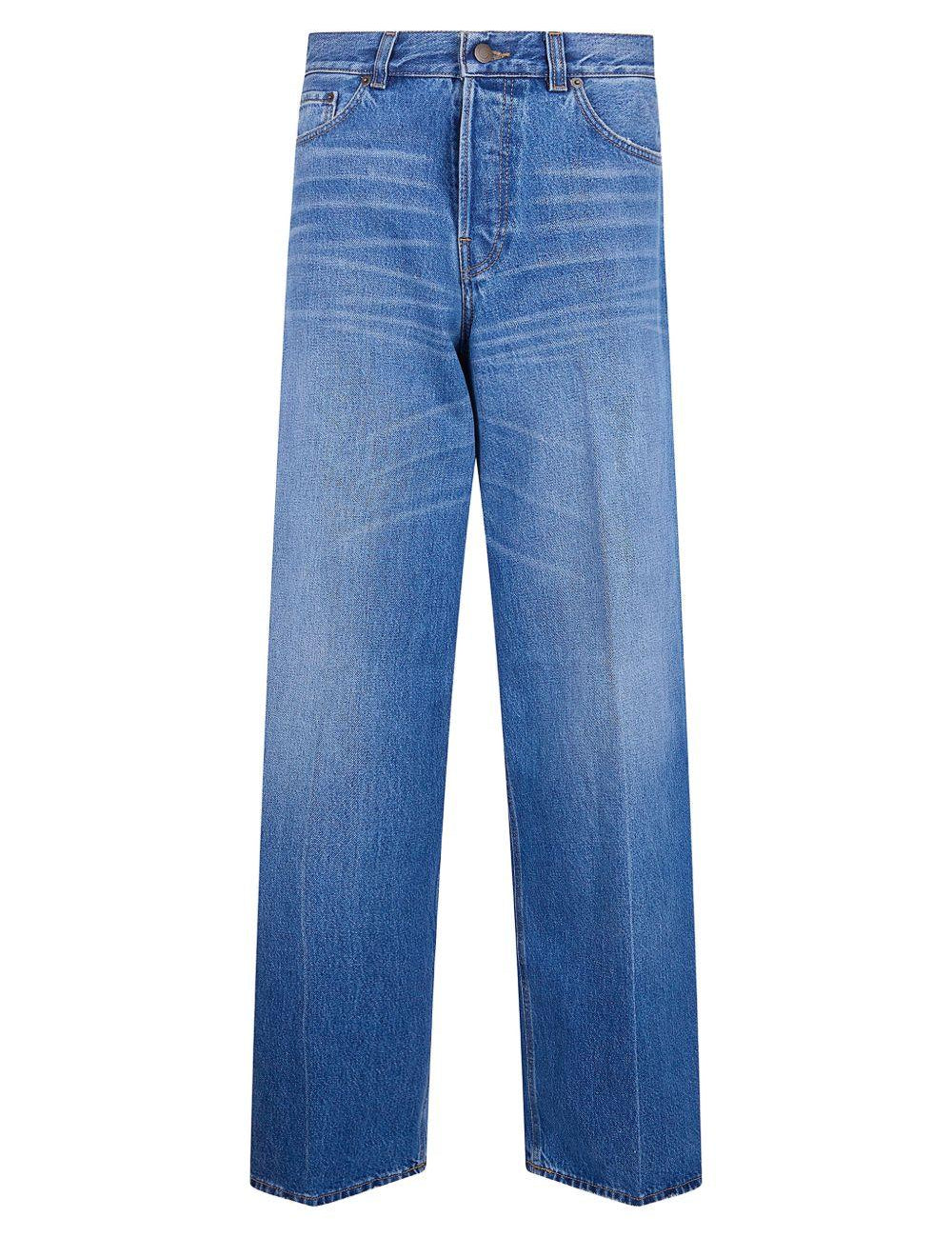 Jeans con bottoni in blu Haikure - donna 