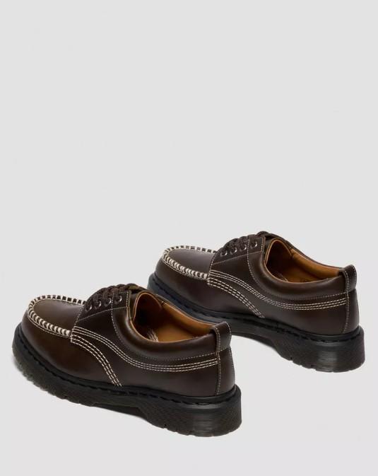Mocassini Lowell 4 Eye in verde Dr. Martens - unisex 
