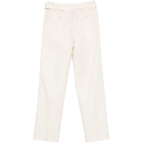 Pantaloni indro in bianco lardini - uomo 