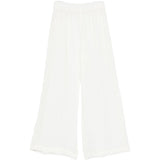 Pantaloni con pizzo in bianco Maurizio - donna 