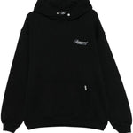 Felpa Owners Club Script con cappuccio in nero Represent - uomo 