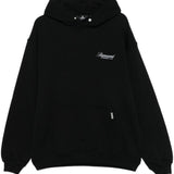 Felpa Owners Club Script con cappuccio in nero Represent - uomo 