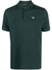 Barbour Green Logo Polo - Men