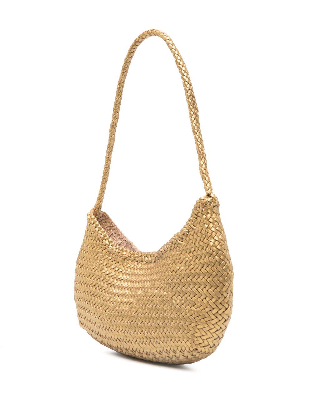 BORSA A SPALLA NOVA LUNA IN DORATO DRAGON DIFFUSION - DONNA 