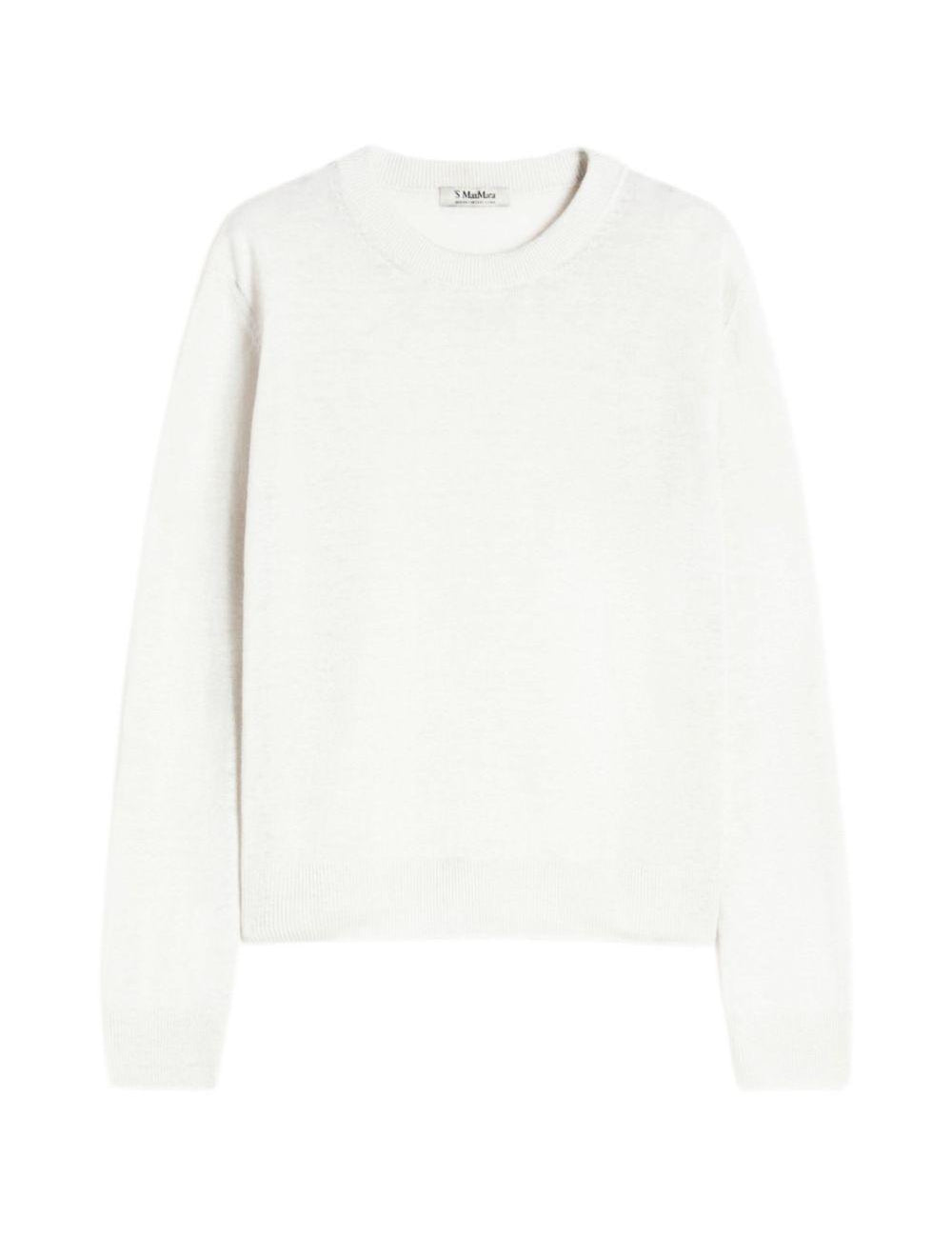 Top a maniche lunghe fervore in bainco 's maxmara - donna 