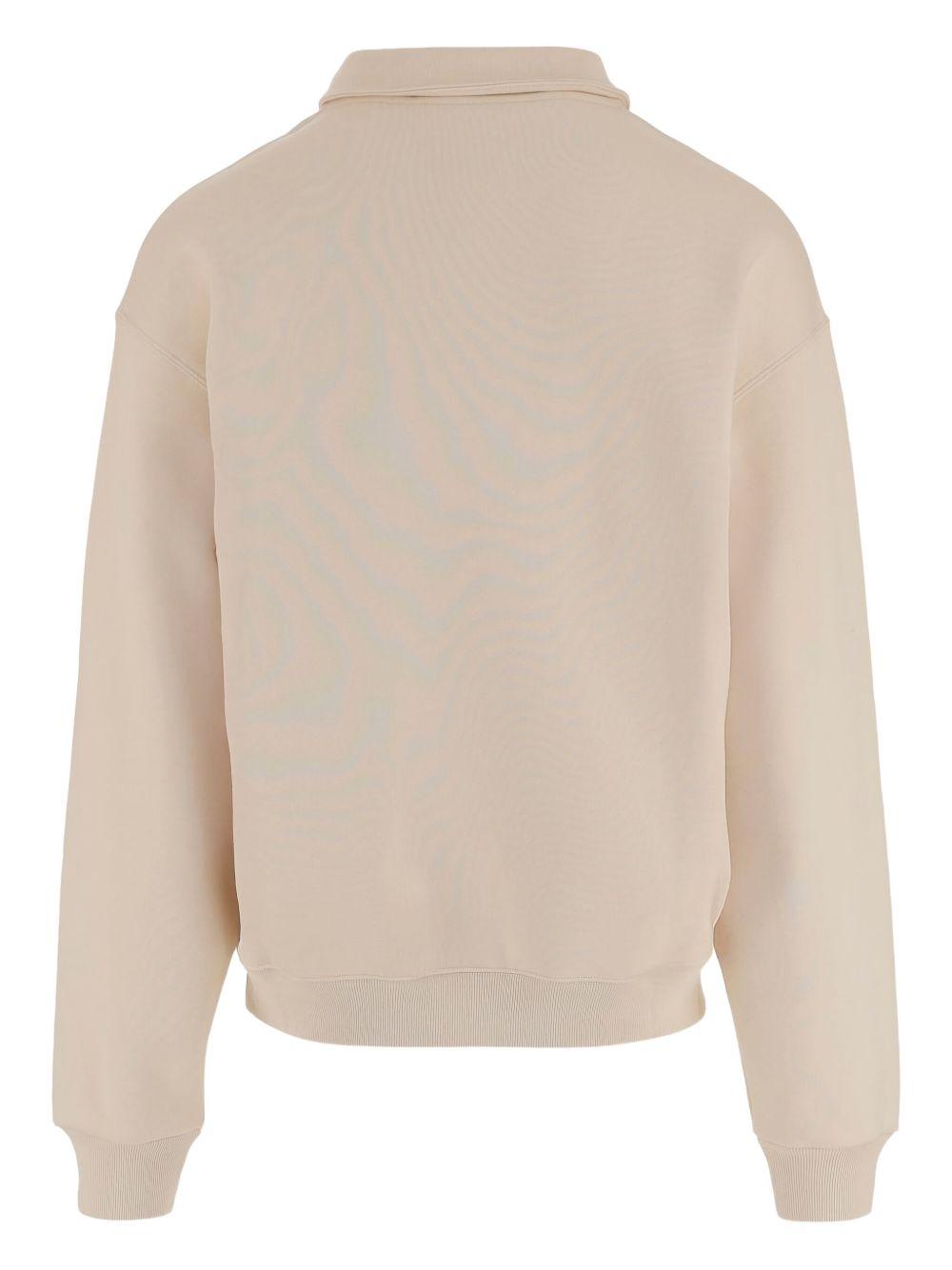Felpa Le Camionneur Gros Grain in beige 