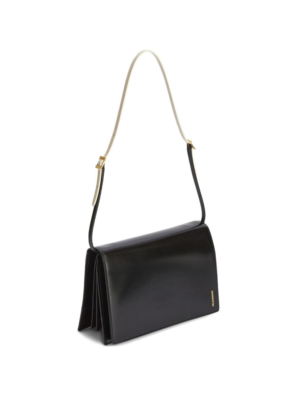 Borsa a spalla File piccola in nero Jil Sander - donna 