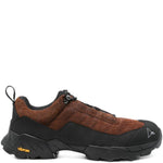 Seakers in camoscio con zip in marrone Roa - uomo 