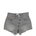 Pantaloncini sfilacciati in grigio Levi's - donna 