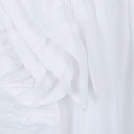 Abito midi smanicato in bianco Simone Rocha - donna 