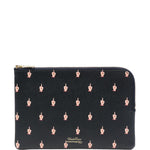 Clutch con stampa in blu Undercover - unisex 