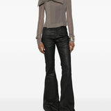 Giacca biker classica in talpa Rick Owens - donna 