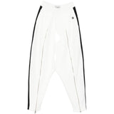 Pantaloni con zip in bianco Coperni - donna 