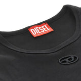 T-shirt con nodo in grigio scuro Diesel - donna 