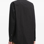 Camicia con stampa grafica in nero Khoki - uomo 