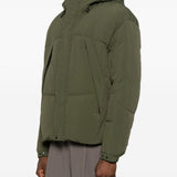 Piumino con cappuccio in verde Jg1 - uomo 