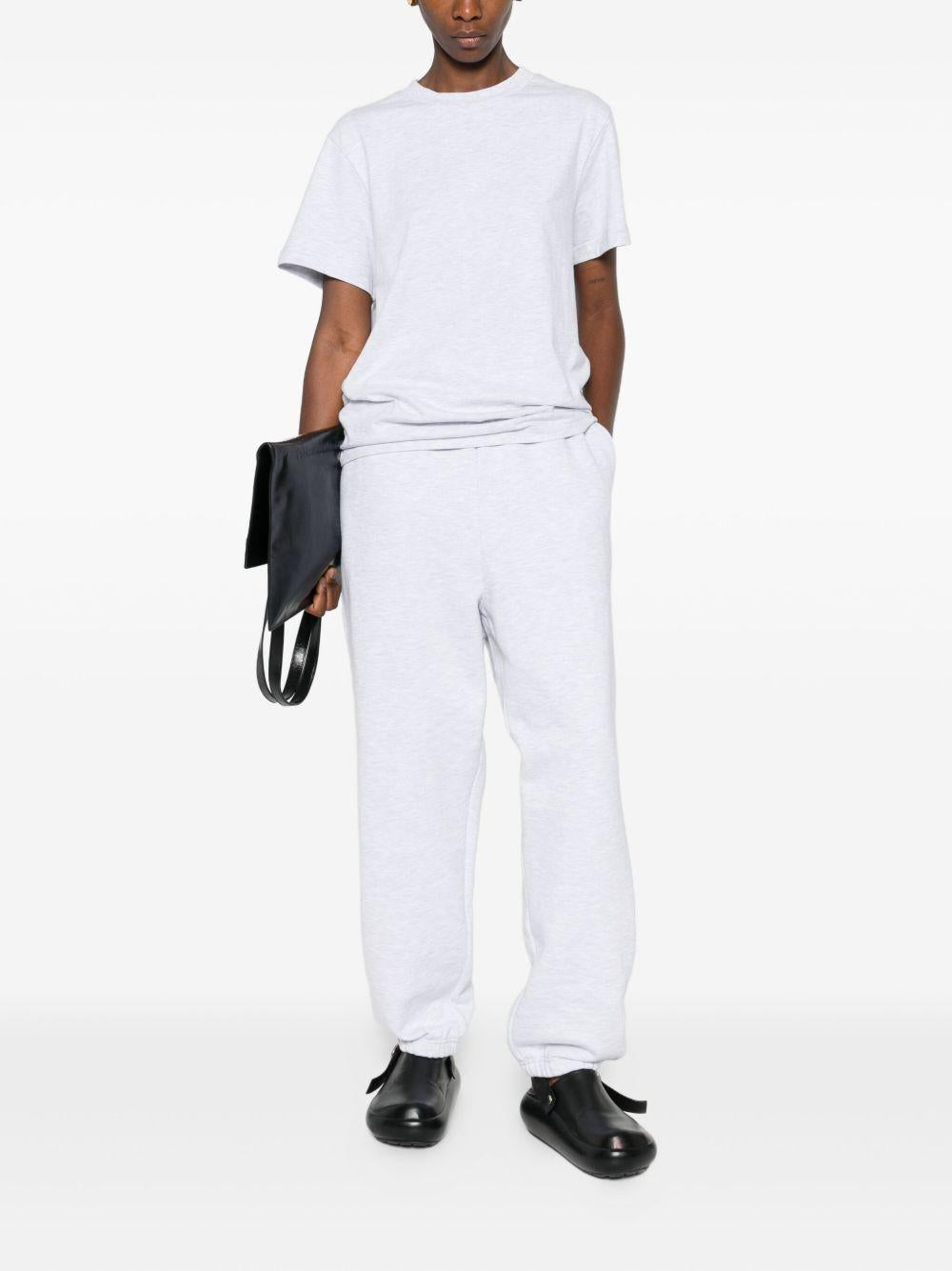 Pantaloni con vita elasticizzata in grigio Entire studios - unisex 