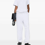 Pantaloni con vita elasticizzata in grigio Entire studios - unisex 