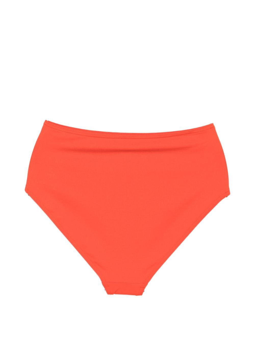 Bikini a vita alta Remember in arancione 