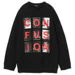 Felpa con stampa grafica in nero Undercover - uomo 