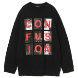 Felpa con stampa grafica in nero Undercover - uomo 