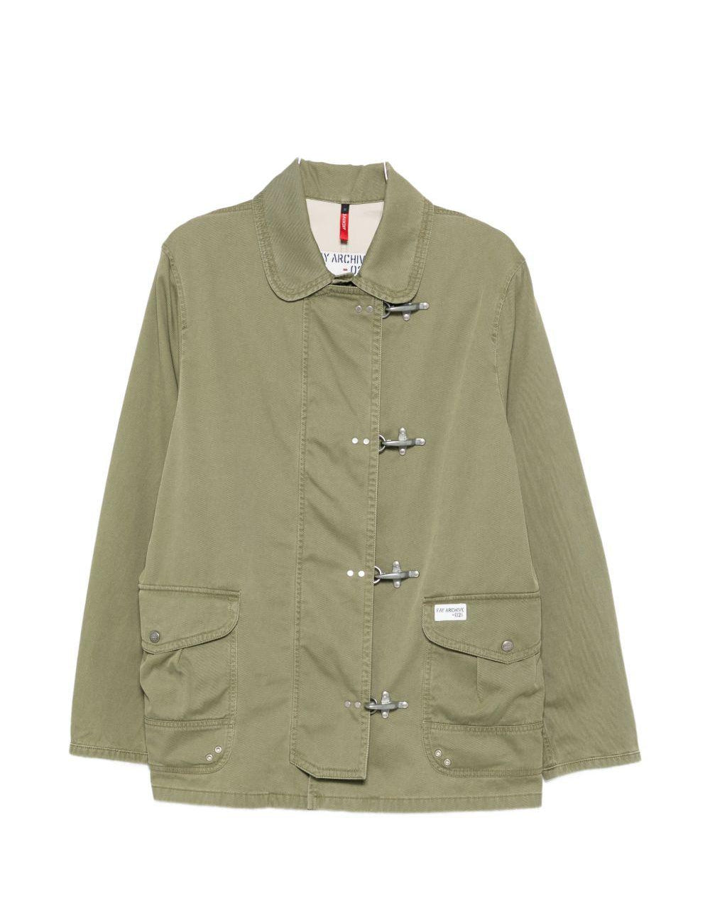 Giacca 4 Ganci in verde Fay - uomo 