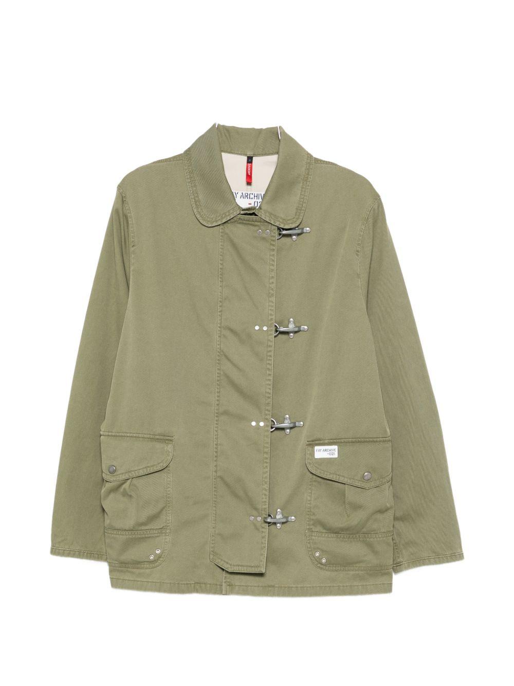 Giacca 4 Ganci in verde Fay - uomo 