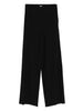 Pantaloni a gamba ampia in nero Forte forte - donna