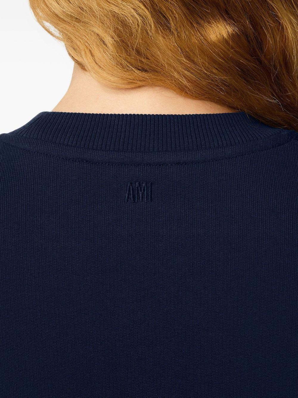 Felpa Ami De Coeur in blu 