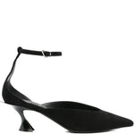 Décolleté con cinturino alla caviglia fang in nero Mugler - donna 
