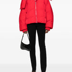 Piumino corto antigoccia glizia in rosso Maxmara sportmax - donna 