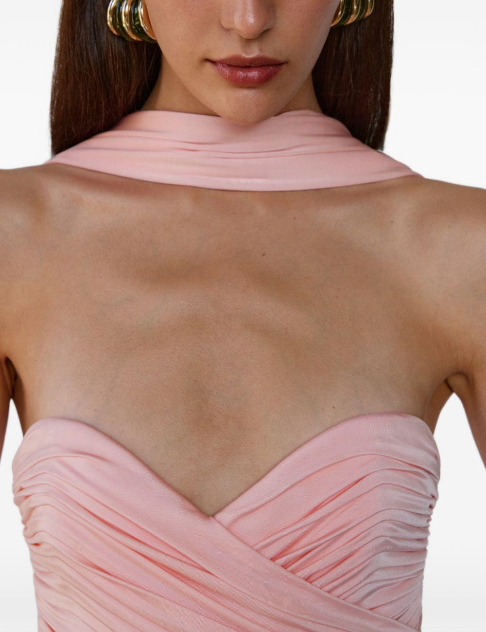 Abito lungo Amanda in rosa The New Arrivals - donna 