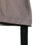 T-shirt a manica corta con nastro in grigio Rick owens drkshdw - donna 