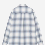 Camicia Tyers a scacchi in blu e bianco 